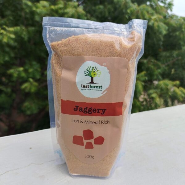 Jaggery - Sucre non raffiné - Last forest - 500grs