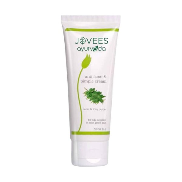 Crème Anti-acné au neem et poivre - JOVEES - NEEM AND LONG PEPPER ANTI-ACNE PIMPLE CREAM - 60GRS