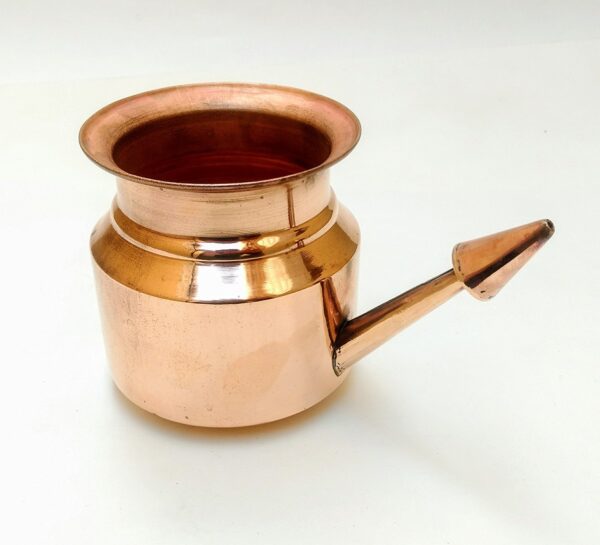 Jala neti pot en cuivre