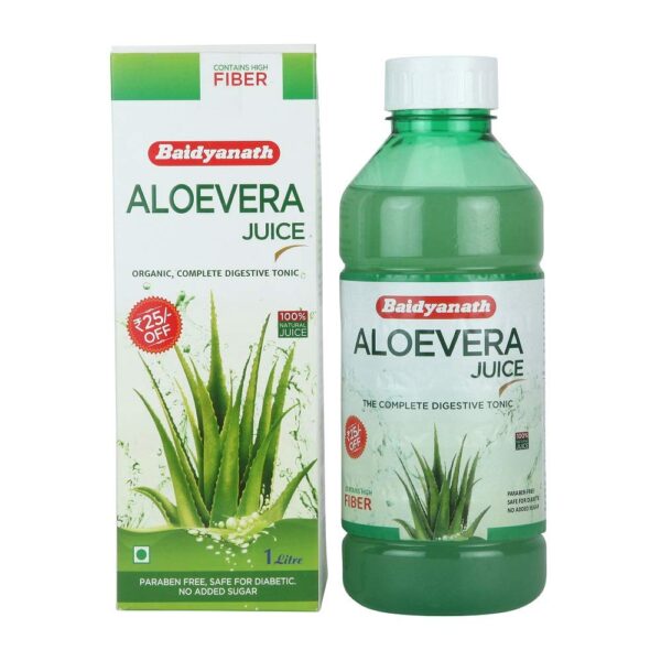 Jus d'aloé vera - 1 litre - Baidyanath Aloe Vera Juice