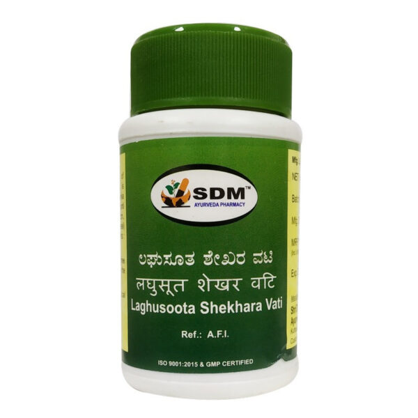 LAGHUSOOTA SHEKHARA VATI (100 Comprimes) - SDM