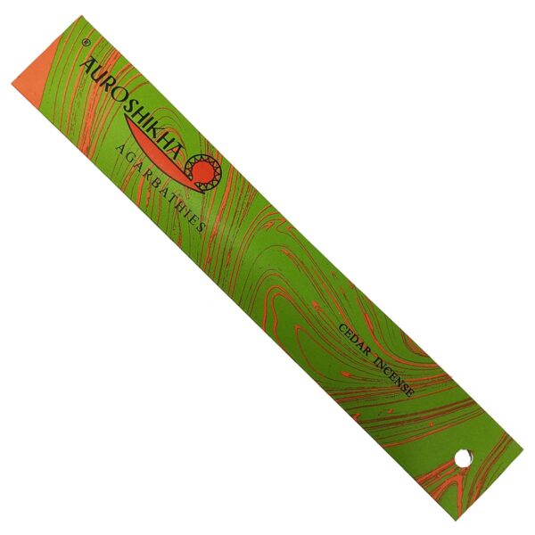 Encens Bois de cèdre - 10 bâtons - Auroshikha