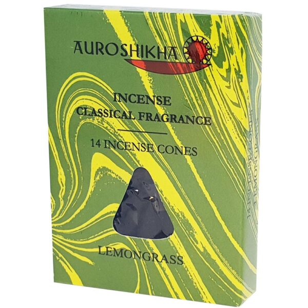 Encens Citronnelle - 14 cônes - Auroshikha