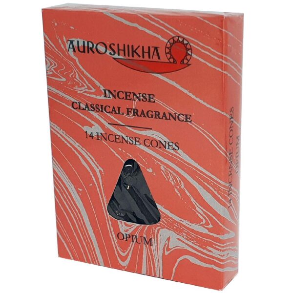 Encens Opium - 14 cônes - Auroshikha