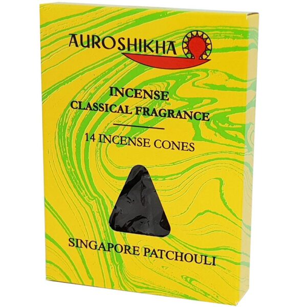 Encens Patchouli - 14 cônes - Auroshikha