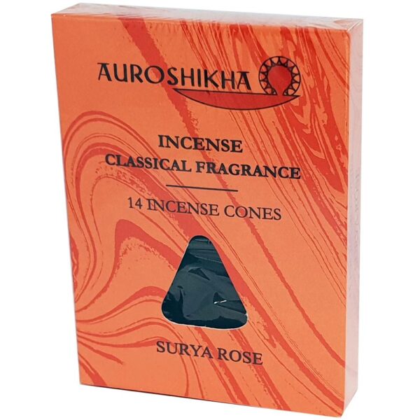 Encens à la Rose - 14 cônes - Auroshikha