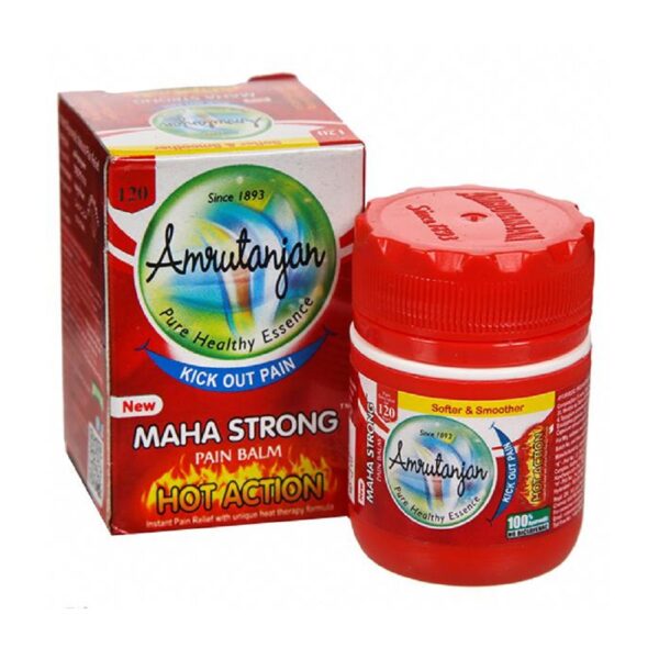 AMRUTANJAN baume anti douleur super forte - 8ml - AMRUTANJAN - NEW MAHA STRONG