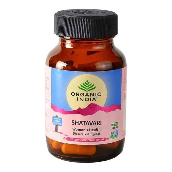 SHATAVARI Organic India - 60 comprimés X 400 mg