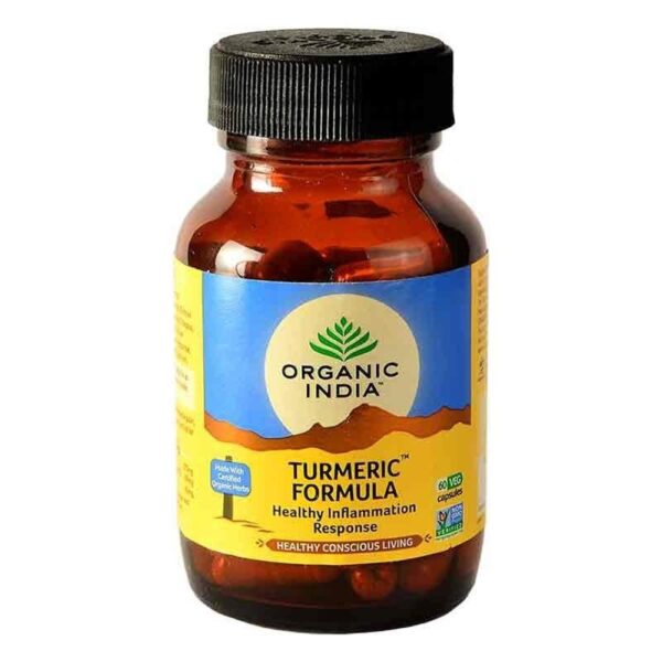 TURMERIC – Organic India - 60 comprimés X 500 mg