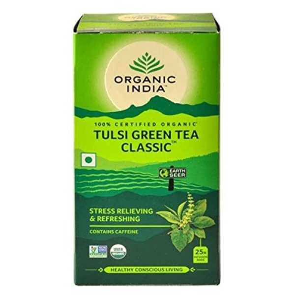 Tulsi Thé vert - Green tea - 25 sachets