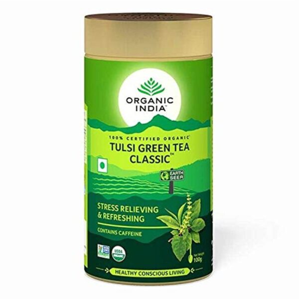 Tulsi Thé Vert - Green tea - 100grs