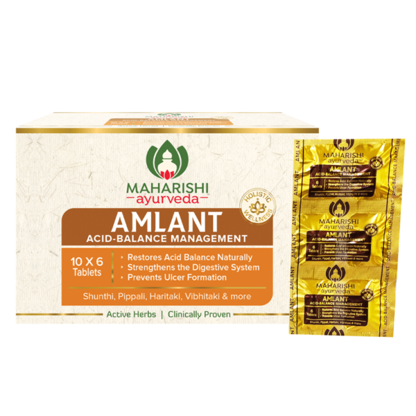 MAHARISHI Amlant – Anti acidité - 10 x 6 comprimés