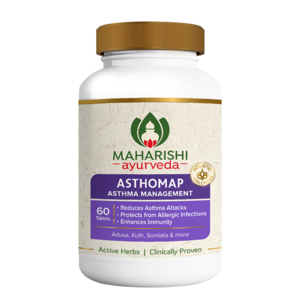 Asthomap - Gestion de l'asthme - Maharashi - 60 comprimés