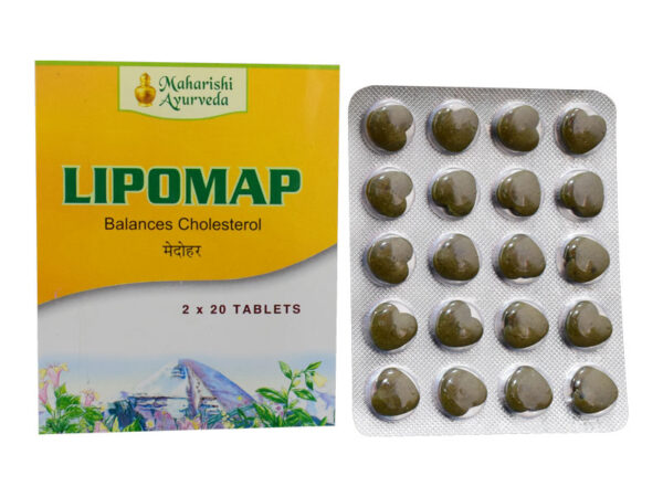 MAHARISHI Lipomap - Hépato protecteur– 2 x 20 comprimés