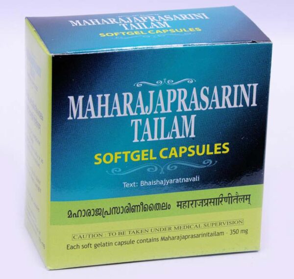 MAHARAJAPRASARANI TAILAM SOFT GEL- 1 blister of 10 capsules molles